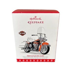 2017 Hallmark 1968 FLH Electra Glide #19,‎ Harley -Davidson NIB